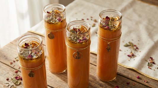 Spell Work Tier 2: Three 7-Day Glass Candles + Video Update