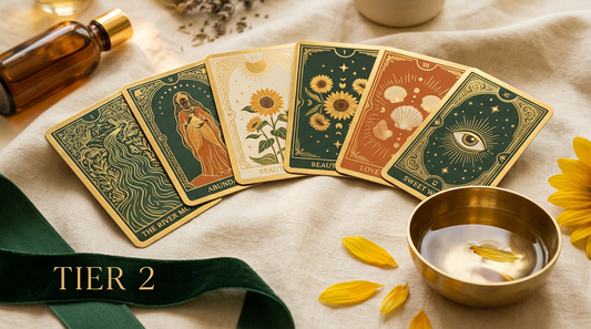 Tier 2 — Intuitive Tarot Reading (6 Cards, Voice)